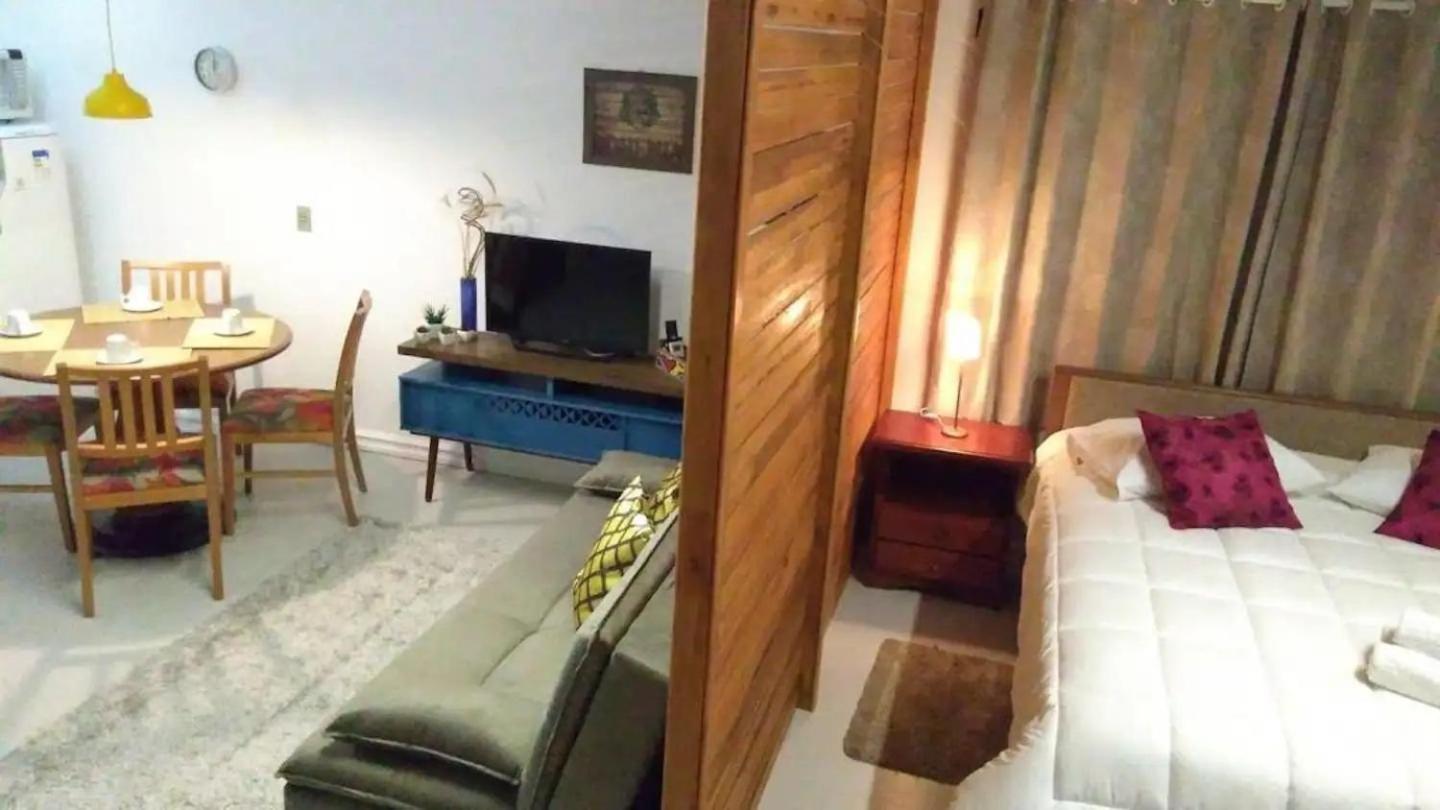 Apartmán Locar-In Gramado - Loft A 50 M Da Rua Coberta. Exteriér fotografie