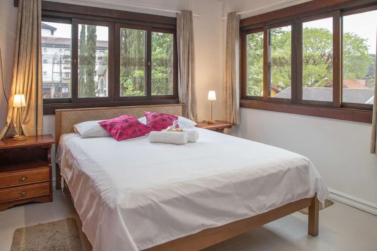 Apartmán Locar-In Gramado - Loft A 50 M Da Rua Coberta. Exteriér fotografie