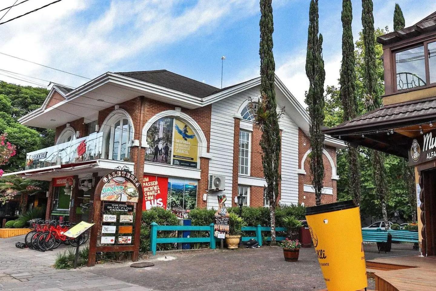 Apartmán Locar-In Gramado - Loft A 50 M Da Rua Coberta. Exteriér fotografie
