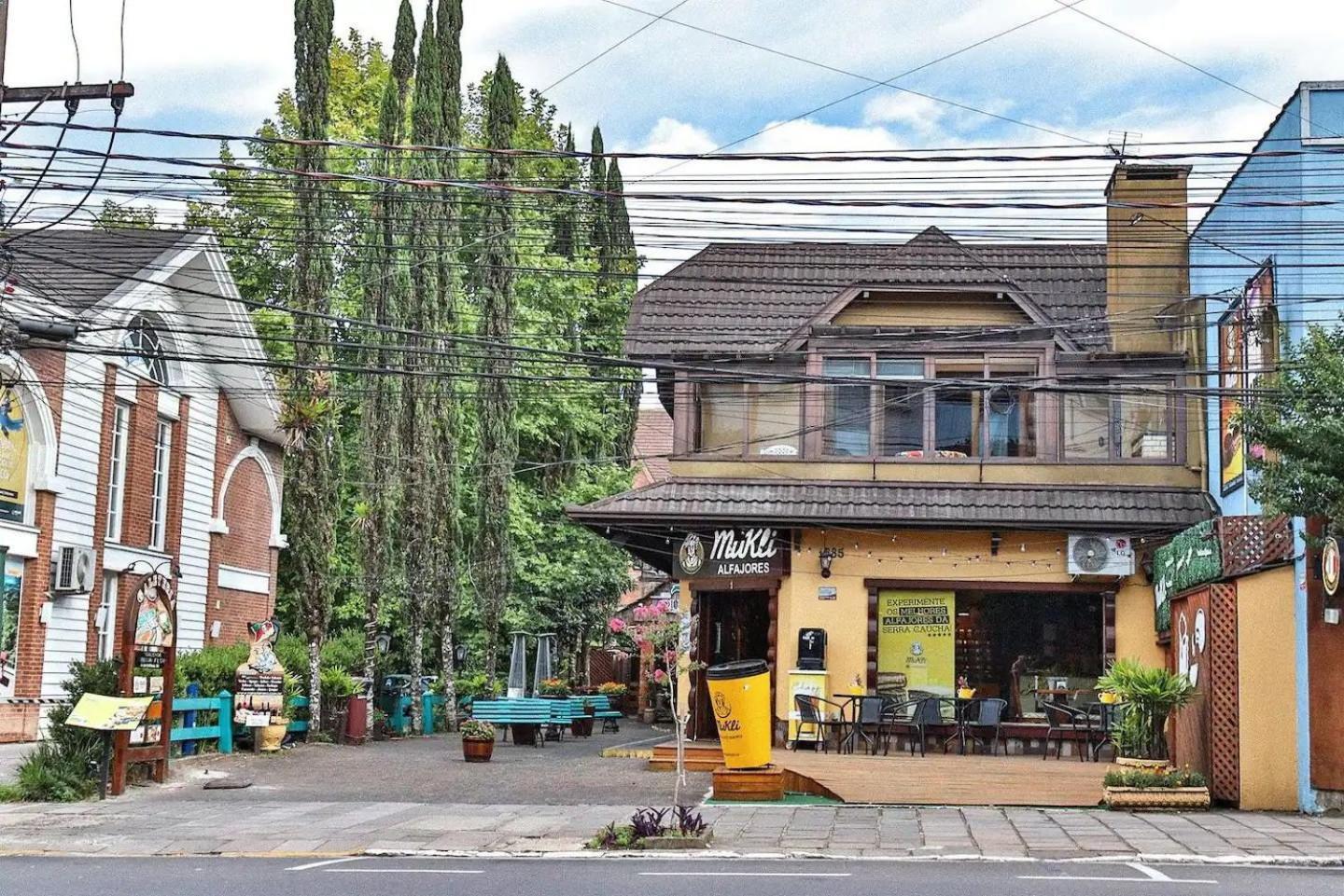 Apartmán Locar-In Gramado - Loft A 50 M Da Rua Coberta. Exteriér fotografie
