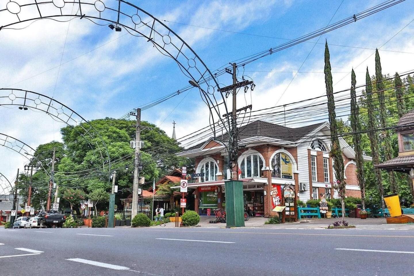 Apartmán Locar-In Gramado - Loft A 50 M Da Rua Coberta. Exteriér fotografie