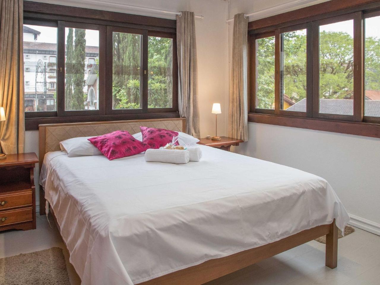 Apartmán Locar-In Gramado - Loft A 50 M Da Rua Coberta. Exteriér fotografie